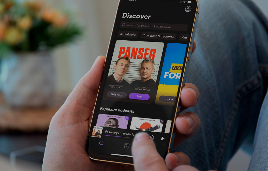 Få rabat hos Podimo